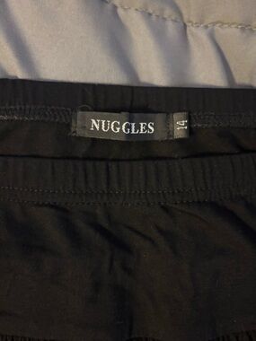 Nuggles Women's Black Maxi Skirt